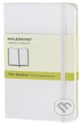Moleskine – biely zápisník (malý, čistý, pevná väzba), Moleskine