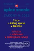 Aktualizácia 2022 V/4 - štátna služba, inf. technológie verejnej správy, Poradca s.r.o., 2022