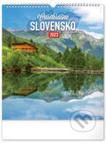 Nástenný kalendár Čarokrásne Slovensko 2023, Presco Group, 2022