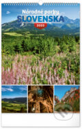 Nástenný kalendár Národné parky Slovenska 2023, Presco Group, 2022