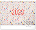 Nástenný plánovací kalendár Terazzo 2023, Notique, 2022