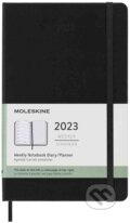 Moleskine – 12-mesačný plánovací čierny diár 2023, Moleskine, 2022