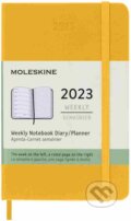 Moleskine – 12-mesačný plánovací oranžový diár 2023, 2022