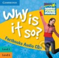 Audiokniha: Cambridge Factbooks: Why is it so? Level 5 - 6 Audio CDs (2) (Brenda Kent)
