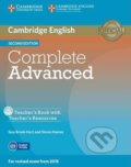 Kniha: Complete Advanced C1: 2nd Edition Teacher´s Book (2015 Exam Specification) (Guy Brook-Hart). Cambridge University Press, 2014