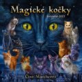 Magické kočky - nástěnný kalendář 2023 - Ciro Marchetti, Synergie, 2022