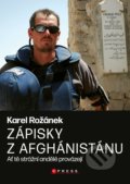 Zápisky z Afghánistánu - Karel Rožánek, Lukáš Roganský (ilustrátor), CPRESS, 2022