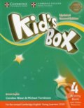 Kid´s Box 4: Activity Book with Online Resources British English,Updated 2nd Edition - Caroline Nixon, Cambridge University Press, 2017