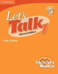 Let´s Talk: Teachers Manual 1 with Audio CD - Leo Jones, Cambridge University Press, 2008