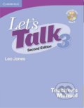 Kniha: Let´s Talk: Teachers Manual 3 with Audio CD (Leo Jones)