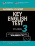 Kniha: Cambridge Key Eng Test 3: Student´s Book with answers (Cambridge University Press)