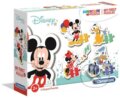 Puzzle: Moje první puzzle: Myšák Mickey 4v1 (Clementoni). Clementoni, 2022