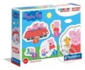 Puzzle: Moje první puzzle: Prasátko Peppa 4v1 (Clementoni). Clementoni, 2022
