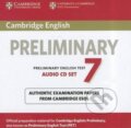 Cambridge English Preliminary PET 7: B1 Audio CDs (2), 2012