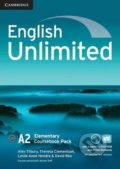 English Unlimited Elementary Coursebook with E-Portfolio and Online Workbook Pack - Alex Tilbury, Cambridge University Press, 2012