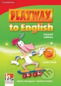 Playway to English Level 3: Flash Cards Pack - Günter Gerngross, Cambridge University Press, 2009