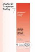 Kniha: Dictionary of Language Testing: PB (Alan Davies). Cambridge University Press, 2005