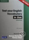 Test Your English Vocabulary in Use Advanced with Answers (2nd) - Michael McCarthy, Cambridge University Press, 2013