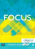 Focus BrE Level 4: Student´s Book & Flipbook with MyEnglishLab, 2nd - Vaughan Jones, Pearson, 2021