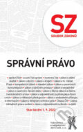 Kniha: Soubor zákonů. Správní právo (autorů kolektiv). Aleš Čeněk, 2022