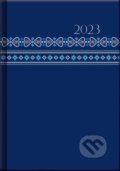 Týdenní diář A5 cz/sk Print Blue (BB/art). BB/art, 2022