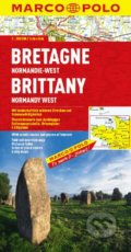 Bretagne, Normandie-West 1:300T MD, Marco Polo, 2014