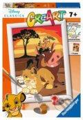 Spoločenská hra: Ravensburger CreArt Disney - Lví král (Ravensburger). Ravensburger, 2022