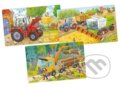Puzzle: Dřevěné puzzle Zemědělské stroje (Goki)
