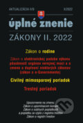 Aktualizácia II/9 / 2022 - e-Government a Civulný mimosporový poriadok, Poradca s.r.o., 2022