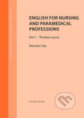 Kniha: English for nursing and paramedical professions (Stanislav Cita). Karolinum, 2022