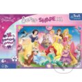 Puzzle: Super Shape XL Disney princezny (Trefl). Trefl, 2022
