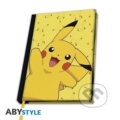 Pokémon Zápisník A5 - Pikachu, ABYstyle, 2022