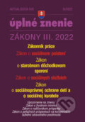 Aktualizácia III/8 / 2022 - Zákonník práce, Poradca s.r.o., 2022