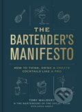 Kniha: The Bartender's Manifesto (Emma Janzen a Toby Maloney). Random House, 2022