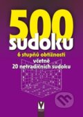 500 sudoku - 6 stupňů obtížností (fialová), Vašut, 2022