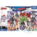 Puzzle: Super Shape XL Avengers (Trefl). Trefl, 2022