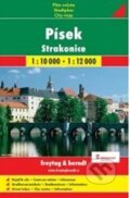 Písek, Strakonice 1:10T/plán města (SHOCart). SHOCart