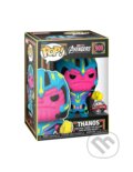 Funko POP & Tee: Marvel - Thanos BlackLight special edition, Funko, 2022