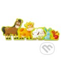 Puzzle: Obojstranné puzzle Farma s číslicami (Hape). Hape, 2022