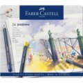 Pastelky Goldfaber permanent set-plech 24 farebné (Faber-Castell). Faber-Castell, 2020
