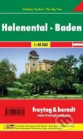 Helenental, Baden / Turistická mapa, freytag&berndt