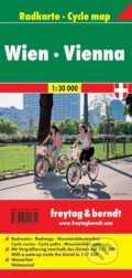 Vídeň 1:30 000 cyklomapa, freytag&berndt