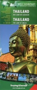 Thailand/Thajsko 1:1,2M/automapa (freytag&berndt). freytag&berndt