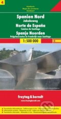 Španělsko - sever, Svatojakubská cesta 1:400T/automapa (SHOCart)
