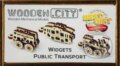 Puzzle: 3D Přívěšky Dopravní prostředky (Wooden City). Wooden City, 2022