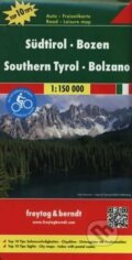 Turisticá mapa Jižní Tyrolsko, freytag&berndt