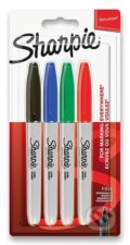 Permanentní popisovač Sharpie Fine sada 4 ks (Activa C&S). Activa C&S