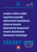 Kniha: Zákony 2023 V/A - Verejná správa (Poradca s.r.o.). Poradca s.r.o., 2023