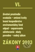 Kniha: Zákony 2023 VI - Životné prostredie (Poradca s.r.o.). Poradca s.r.o., 2023