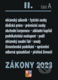Zákony 2023 II/A - Občanský zákoník, Poradce s.r.o., 2023